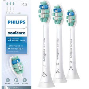 Philips Sonicare HX9023/65 Toothbrush Heads - White (3 Pack)